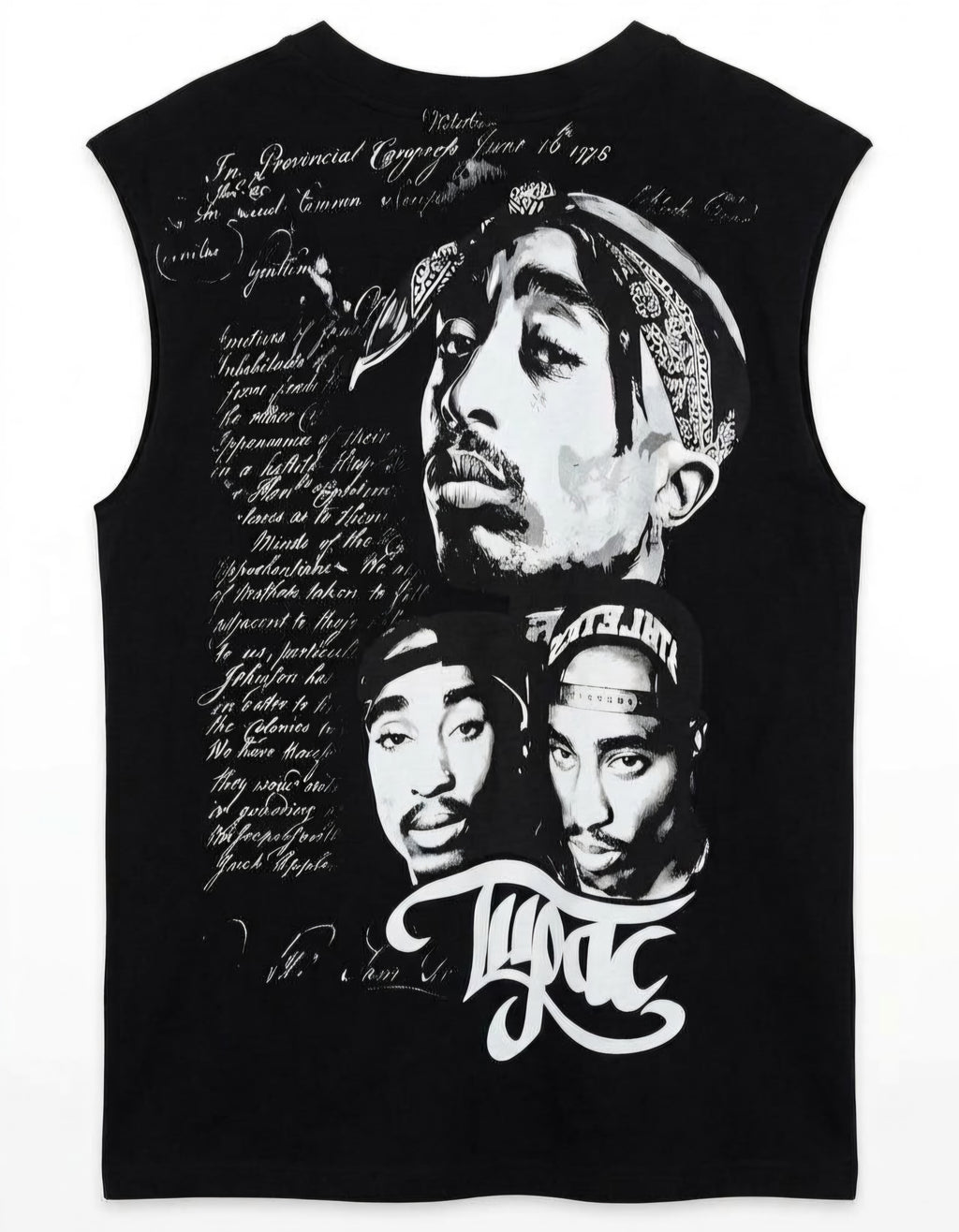 Camisilla Gráfica Urbana Negra – 30034