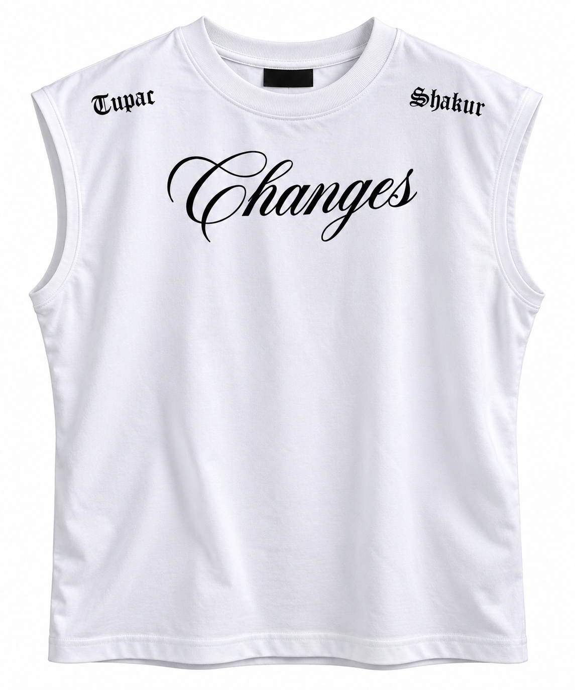Camisilla Tupac Changes Blanca – 30034