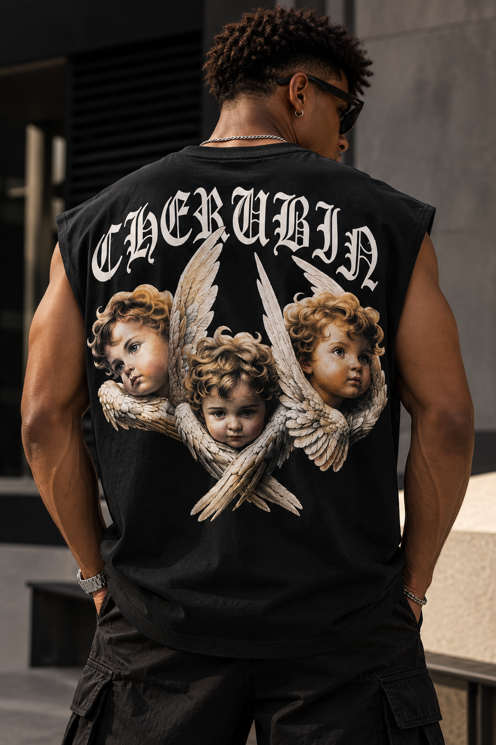 Camisilla Cherubim Angels Verde – 30034
