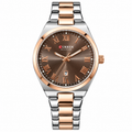 Reloj Curren Clásico Café Bicolor para Mujer - 9095