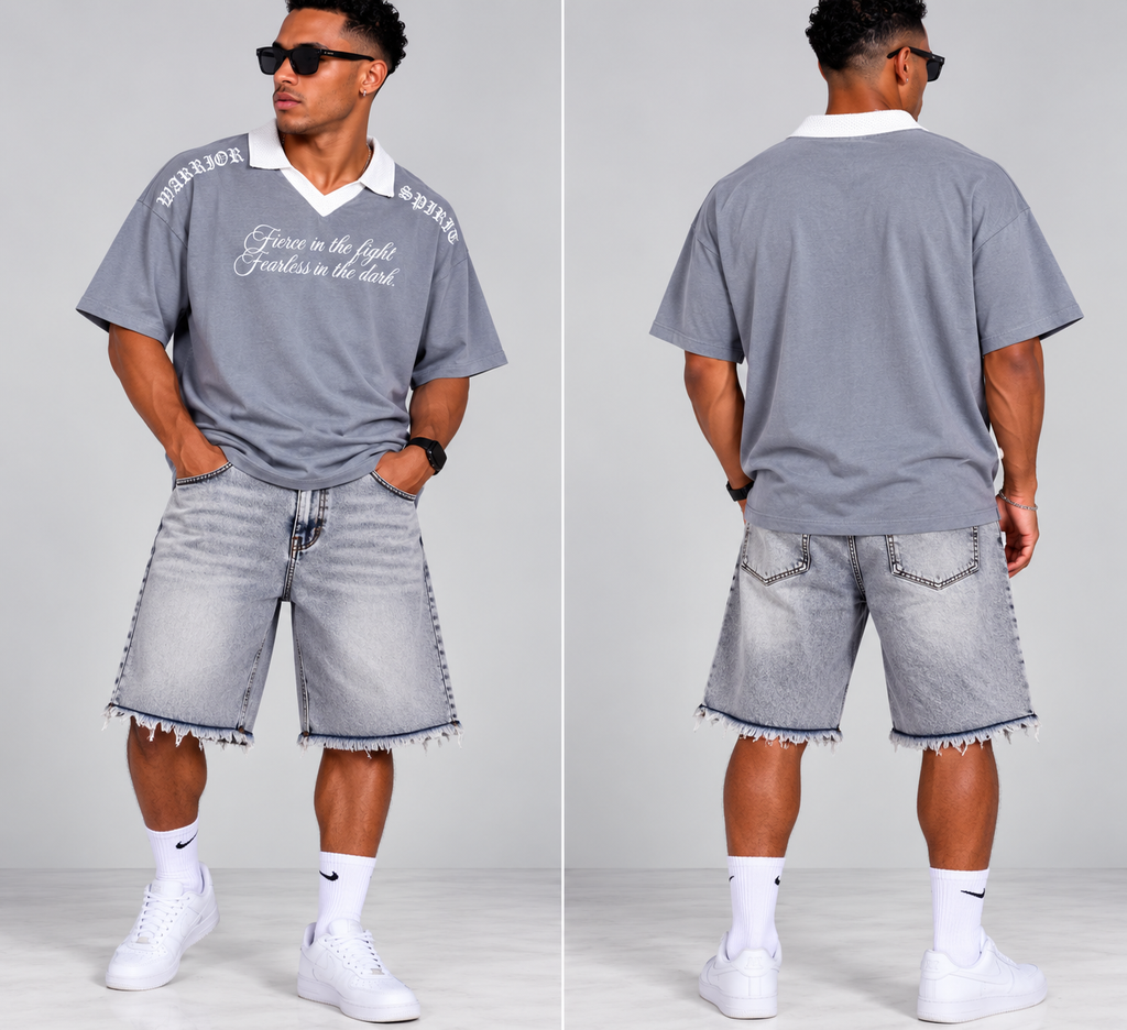 Polo WARRIOR SPIRIT Estampado-30398