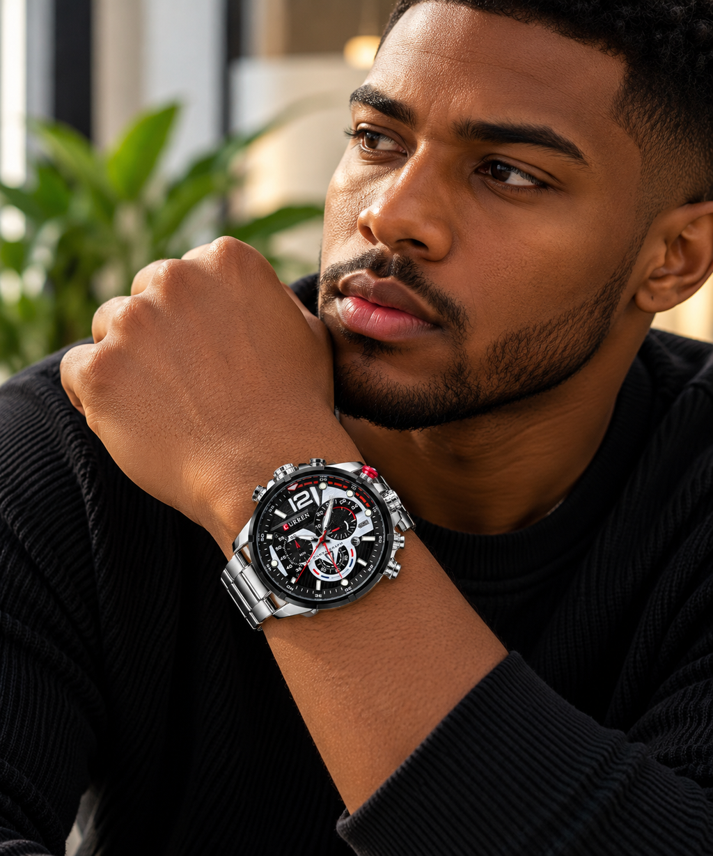 Reloj Curren 8395 Cronógrafo Deportivo
